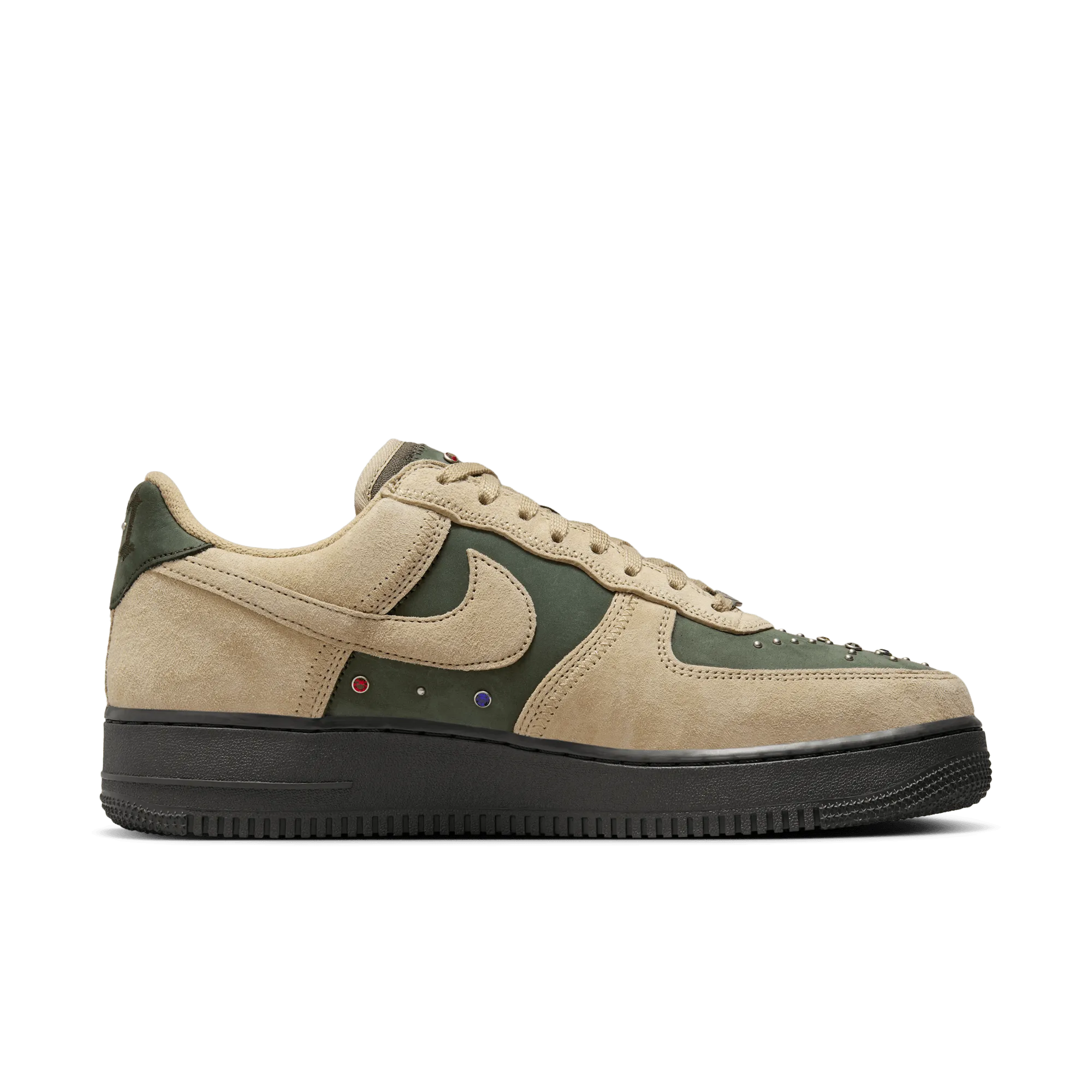 Men's Nike Air Force 1 Retro - Dark Army/Neutral Olive/Sequoia