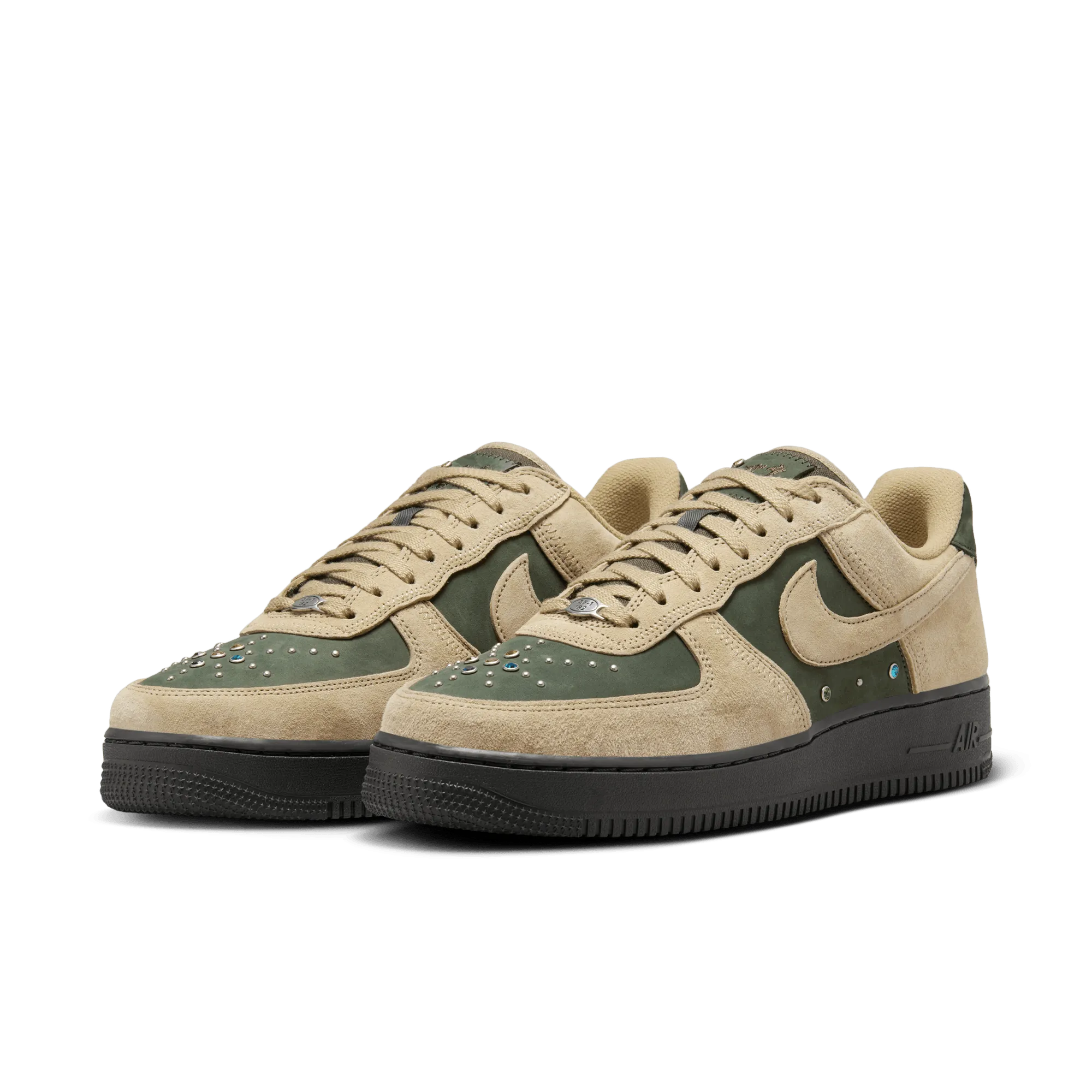 Men's Nike Air Force 1 Retro - Dark Army/Neutral Olive/Sequoia