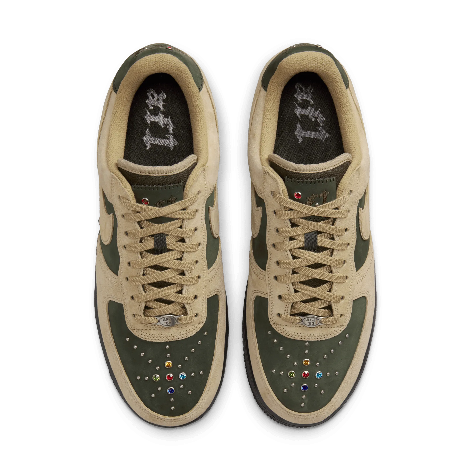 Men's Nike Air Force 1 Retro - Dark Army/Neutral Olive/Sequoia