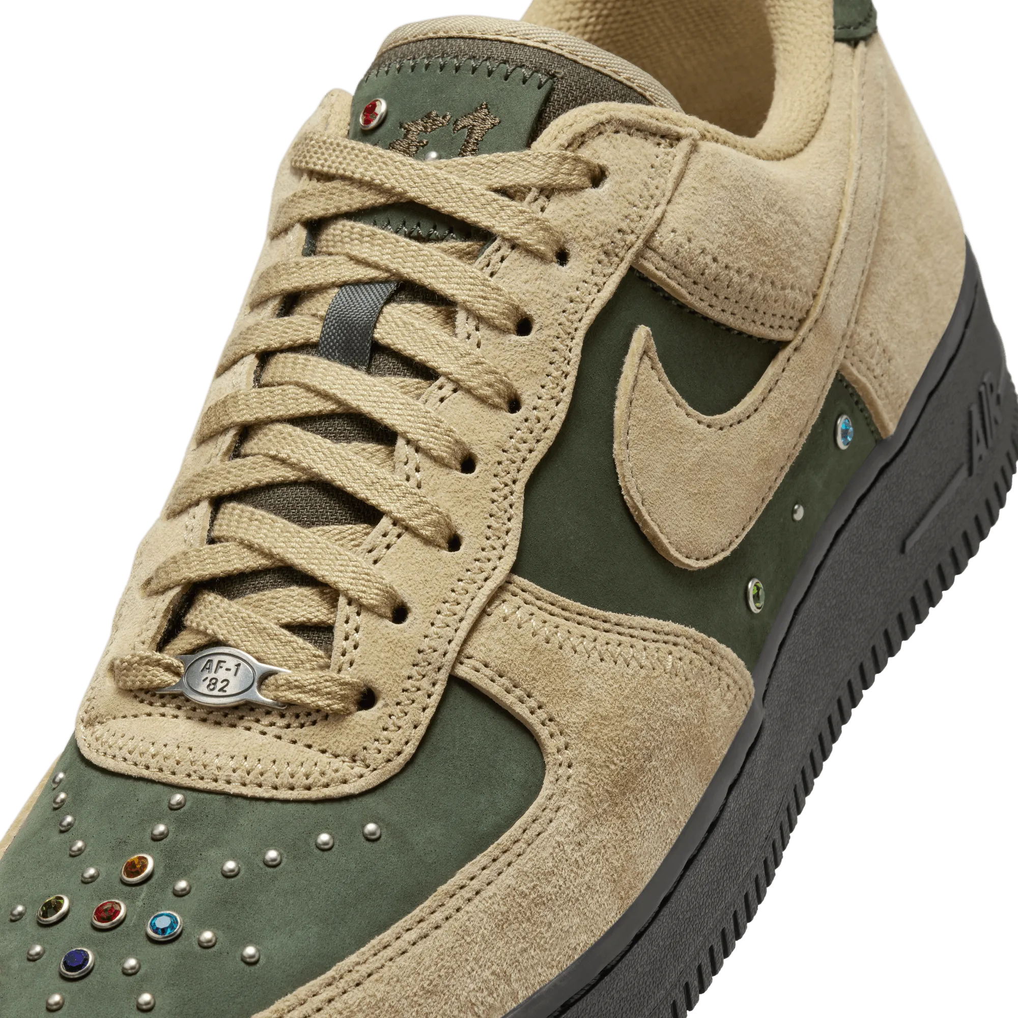 Men's Nike Air Force 1 Retro - Dark Army/Neutral Olive/Sequoia