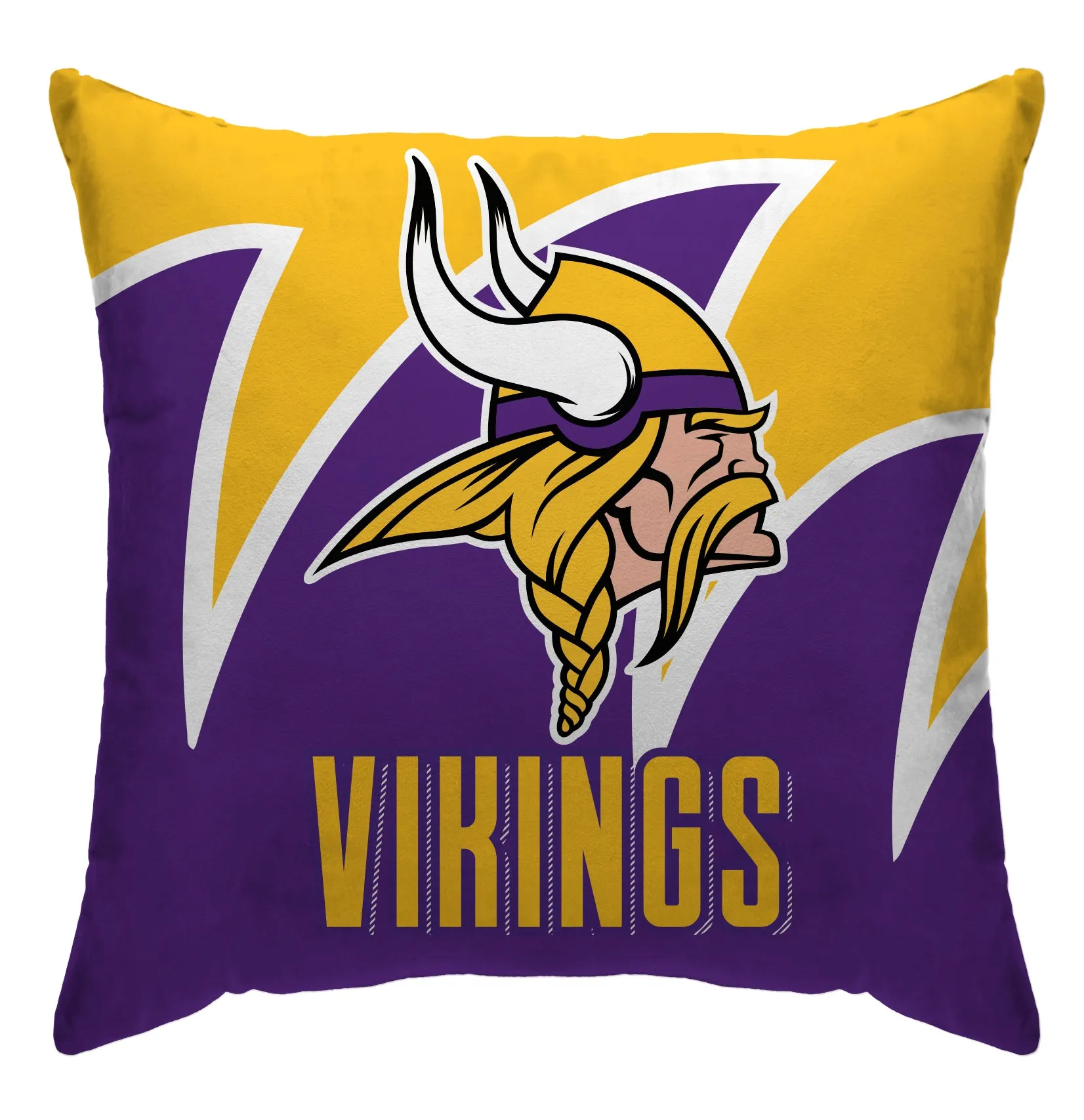 Minnesota Vikings Shark Tooth Throw Pillow