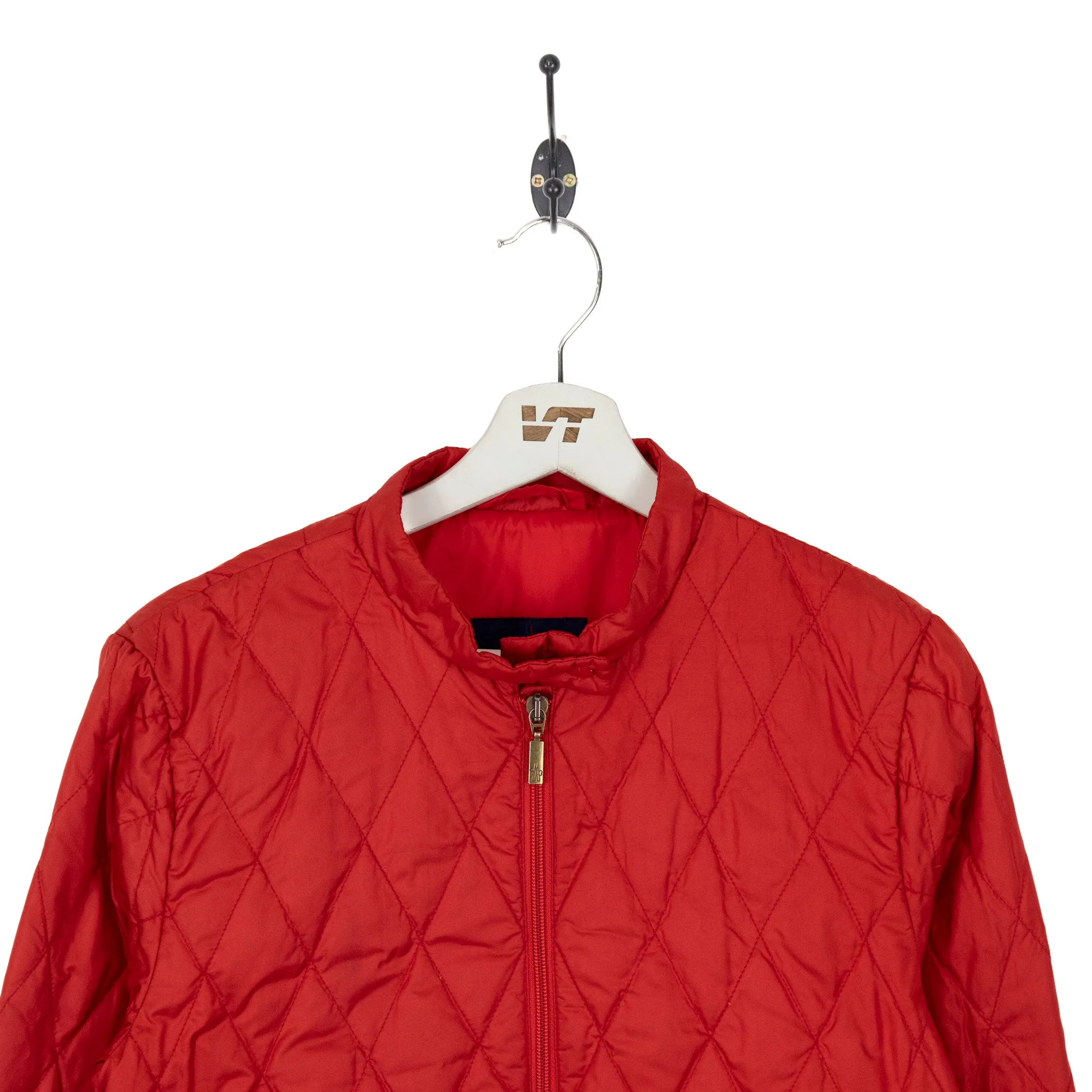 Moncler Quilted Red Puffer Jacket