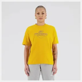 NEW BALANCE ATHLETICS COTTON JERSEY BOXY T-SHIRT