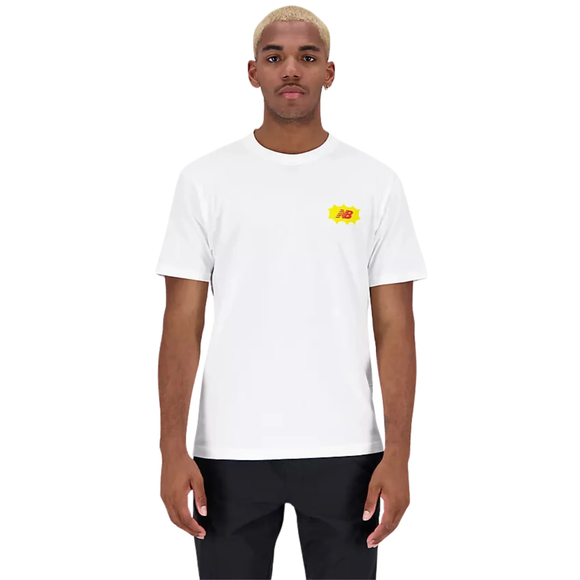 NEW BALANCE ESS REIMAGINED GRAPHIC COTTON JSY SS TEE