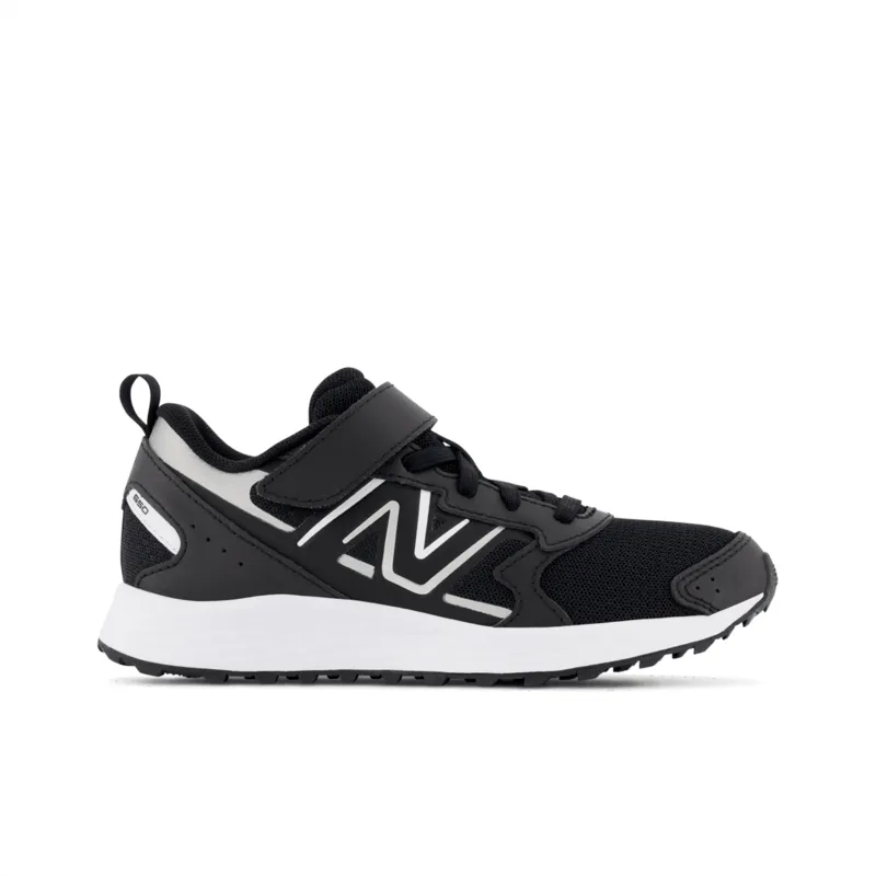 New Balance Infant Youth Fresh Foam 650 Bungee Lace with Top Strap - YT650BK1