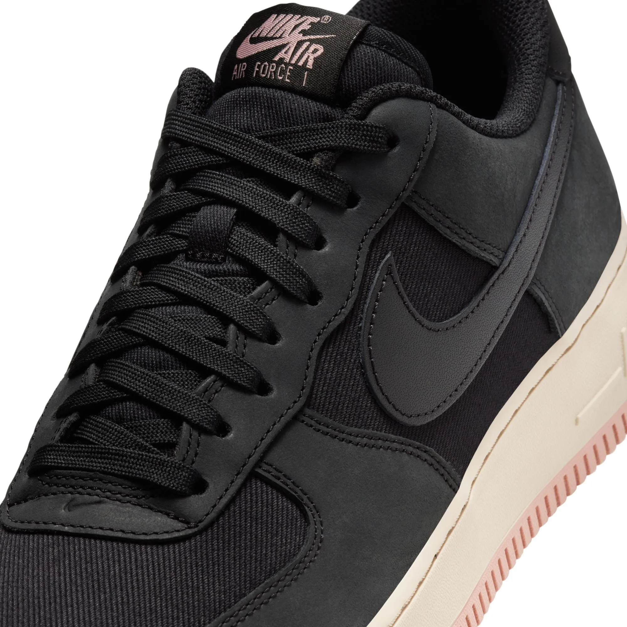 Nike Air Force 1 '07 LX 'Black/Red Stardust'