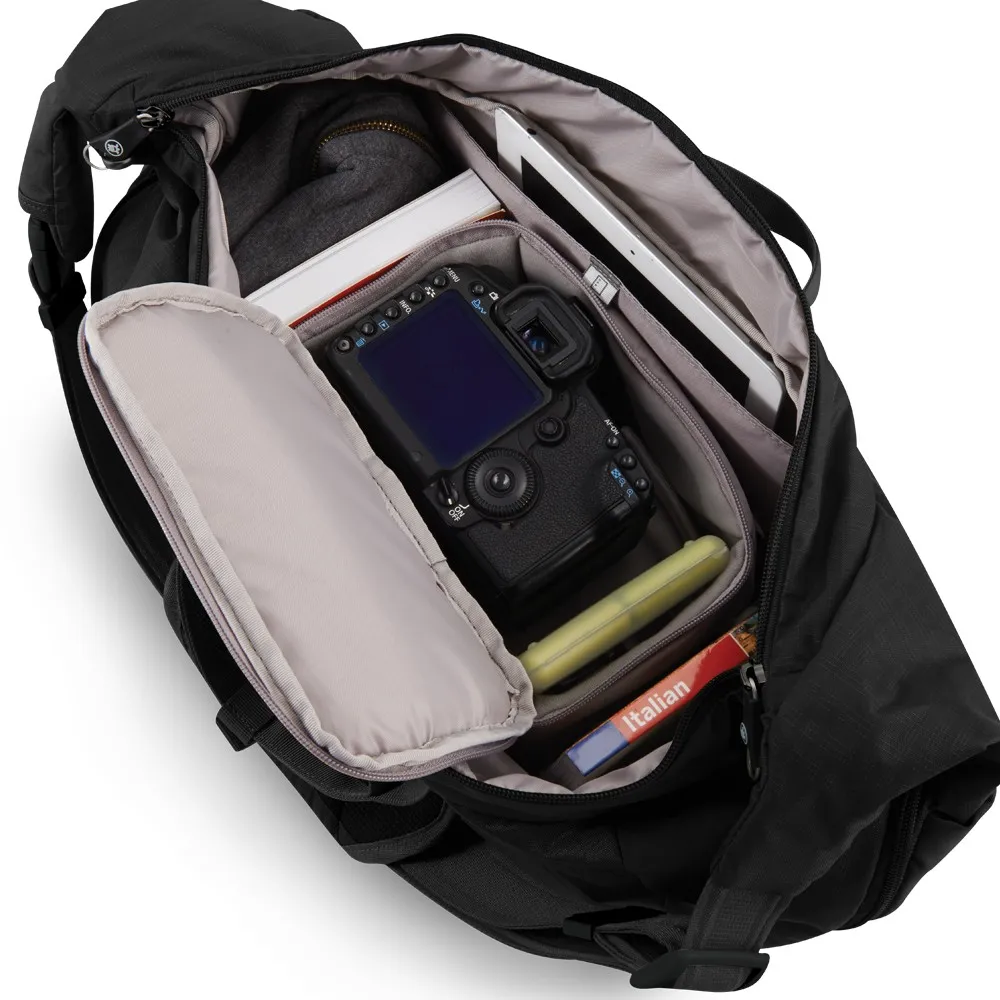 Pacsafe Camsafe V18 Anti-Theft Camera Expandable Sling Bag 