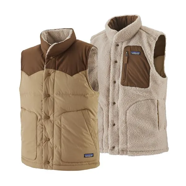 Patagonia M's Reversible Bivy Down Vest Classic Tan