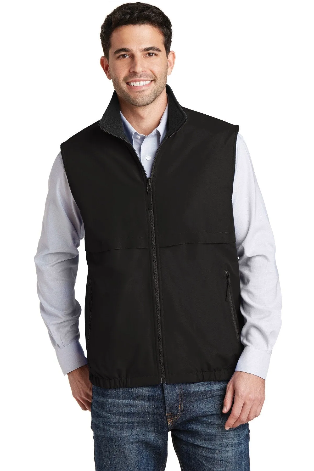 Port Authority Reversible Charger Vest J7490 True Black