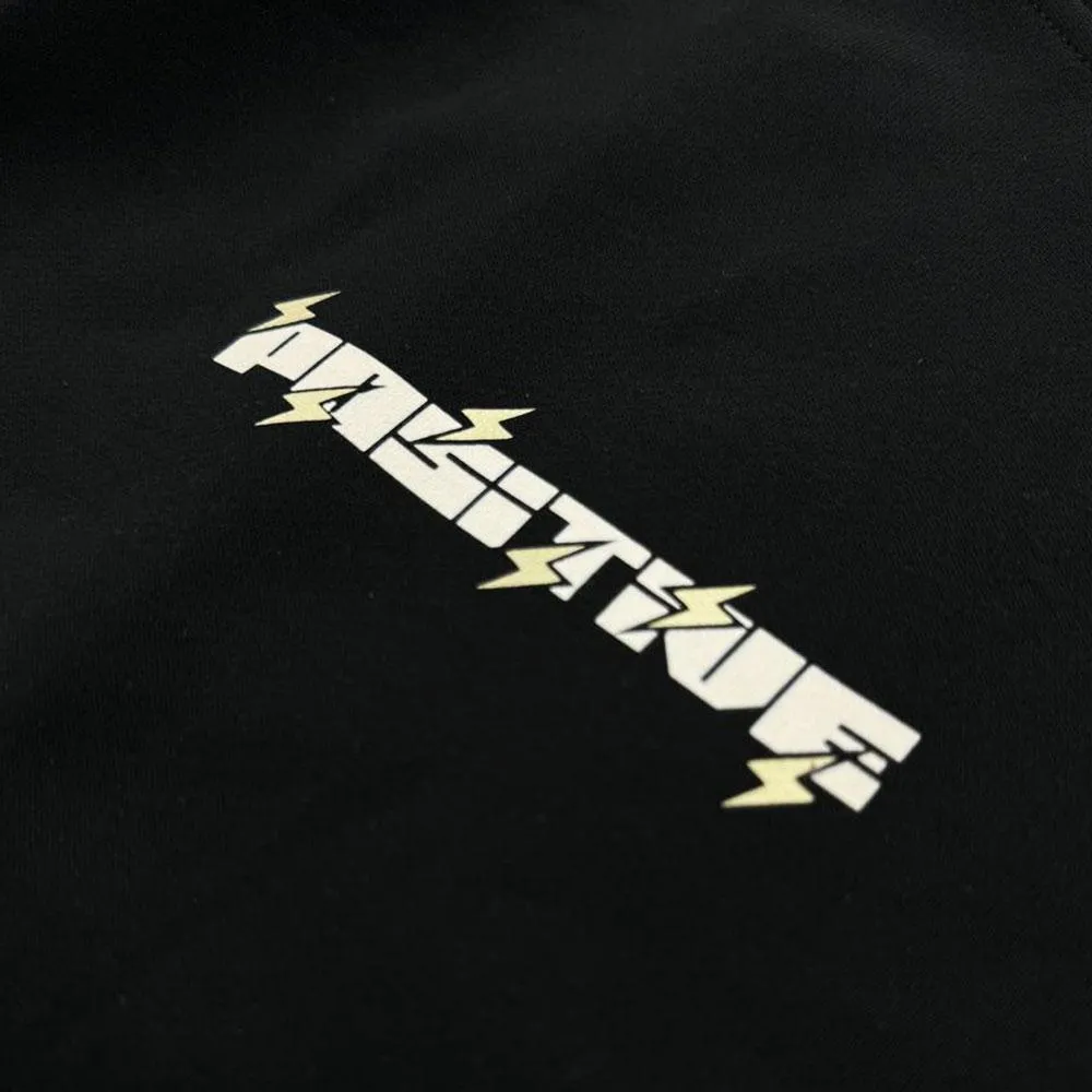 Positive Lightning Hoodie (Black/Cream/Gold)