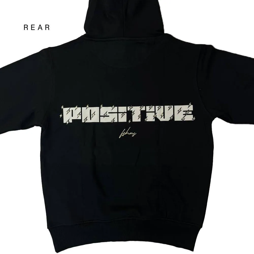 Positive Lightning Hoodie (Black/Cream/Gold)