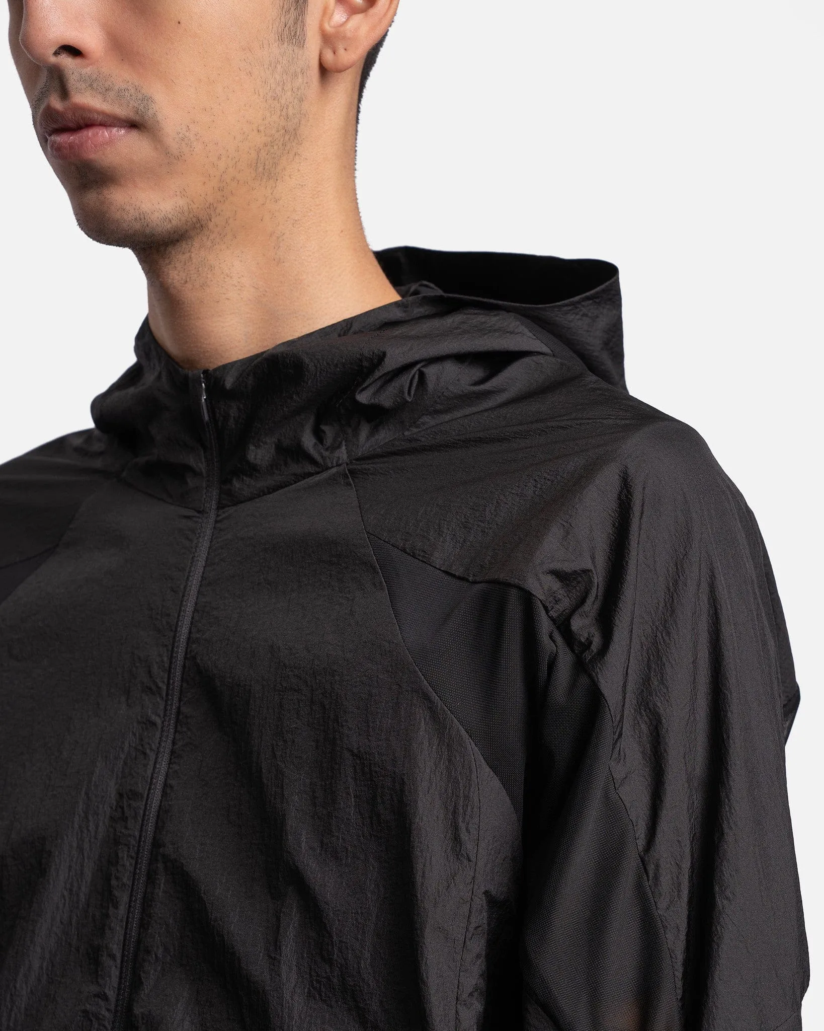 POST ARCHIVE FACTION (P.A.F) 5.0+ Technical Jacket Right in Nylon/Black