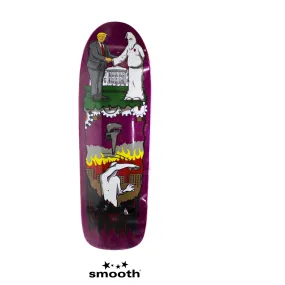 Real Skateboards X Jim Thiebaud – Wrench Justice – Donald Trump Skateboard Deck Multicolor – 9.75″