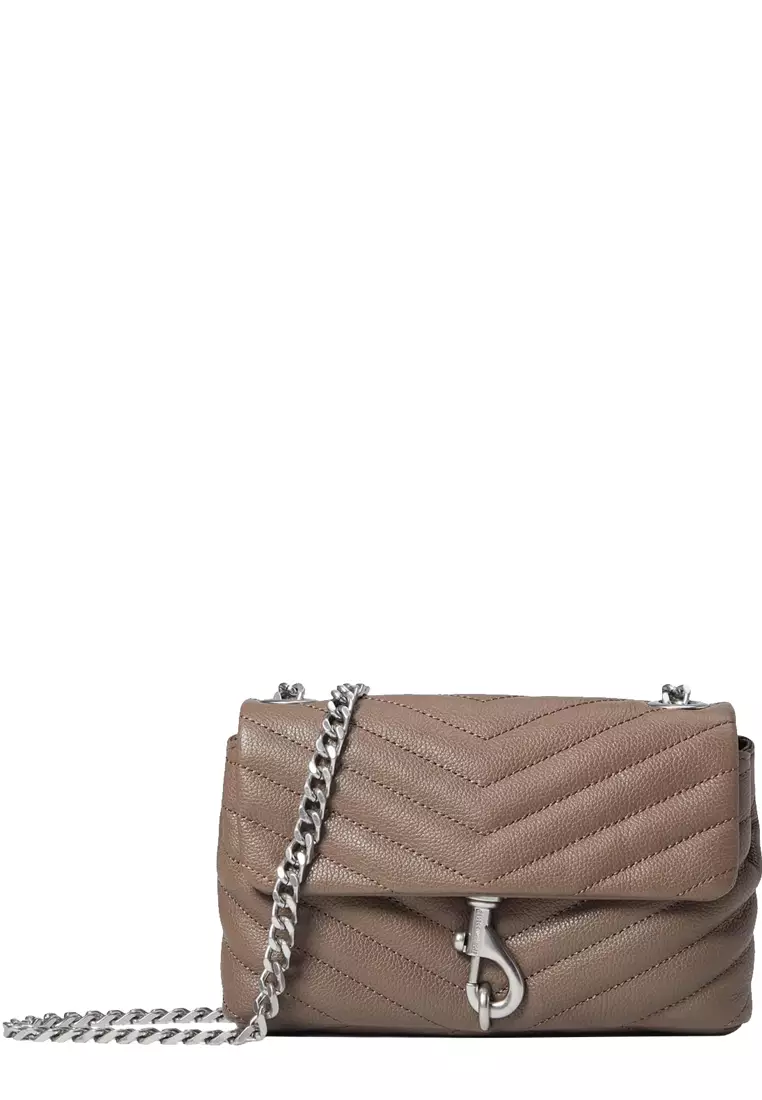 Rebecca Minkoff Rebecca Minkoff Edie Date Night Crossbody Bag in Deep Taupe SF22LEQXE9