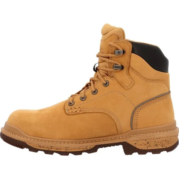 Rocky Men's Wheat Rams Horn Waterproof Composite Toe Work Boot RKK0392