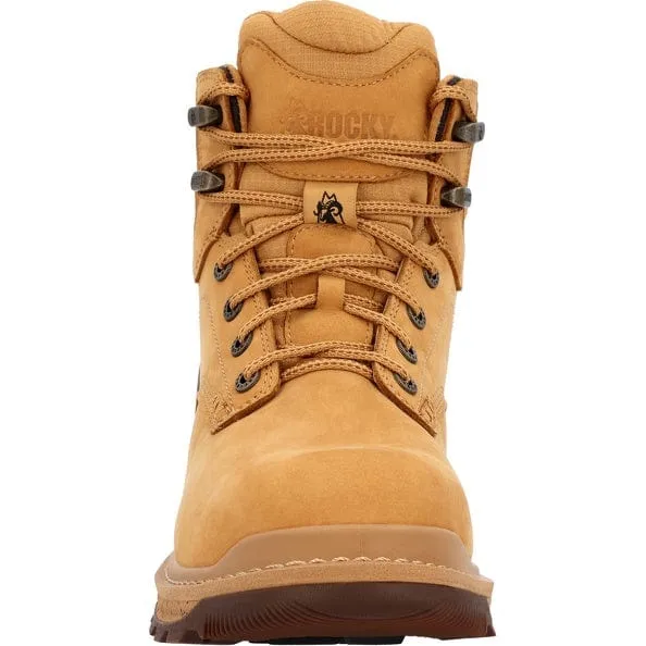 Rocky Men's Wheat Rams Horn Waterproof Composite Toe Work Boot RKK0392