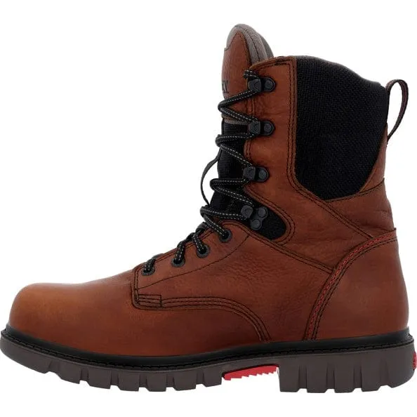 Rocky Men's Worksmart Brown Waterproof Composite Toe Work Boot RKK0403