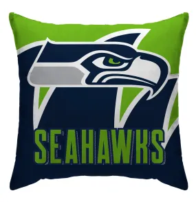 Seattle Seahawks Shark Tooth Throw Pillow