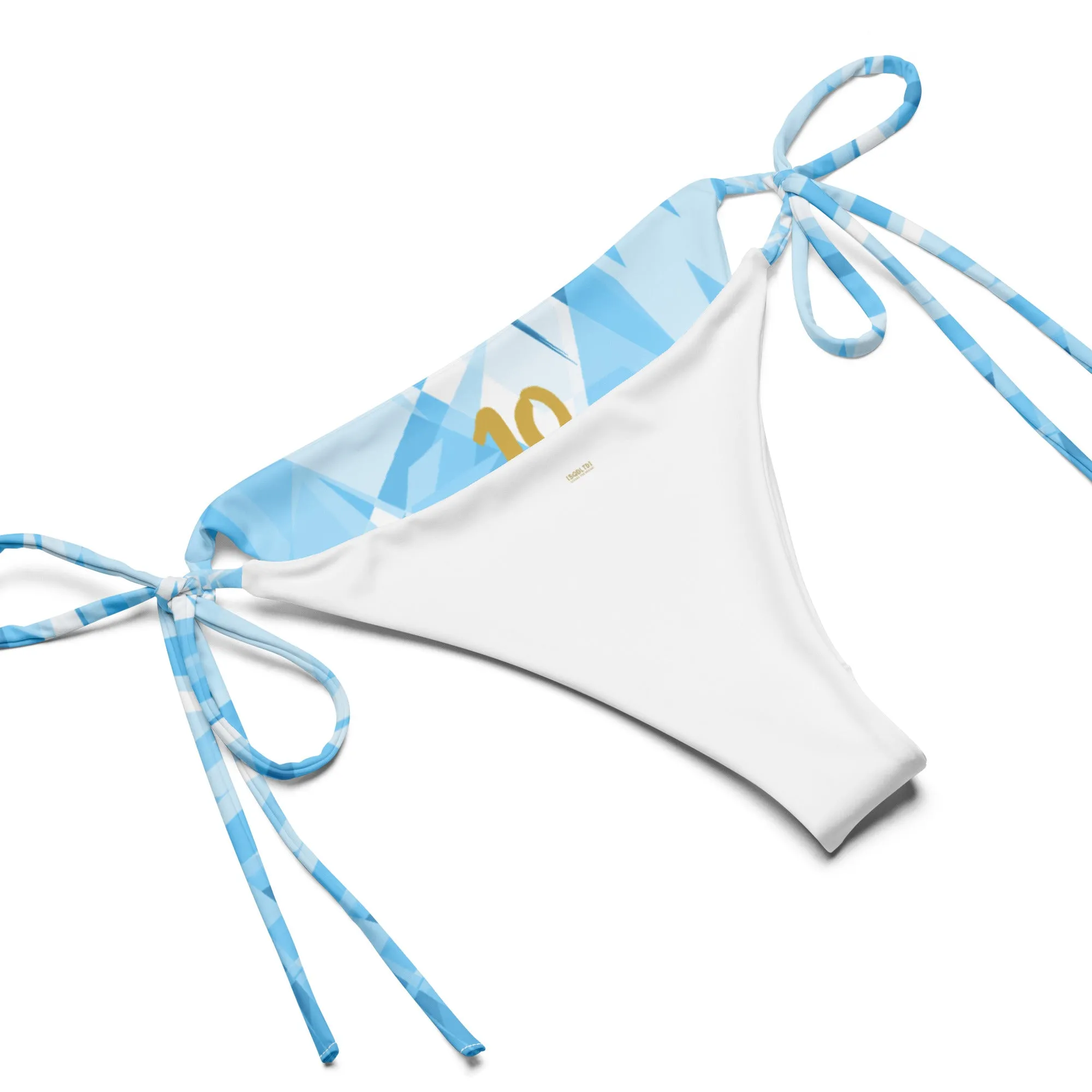 Sqdltd Argentina Messiah SB Recycled String Bikini