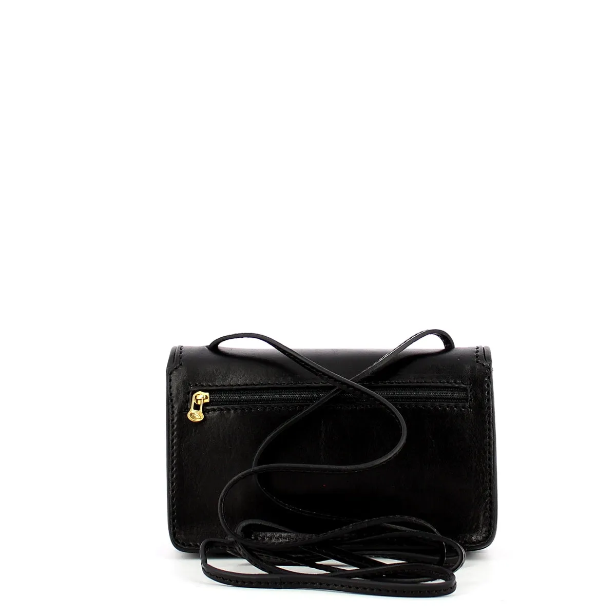 The Bridge - Rustic crossbody bag Story - 02010901 - NERO/ABB./ORO