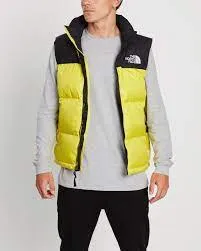 The North Face Men's 1996 Retro Nuptse Vest - Acid Yellow