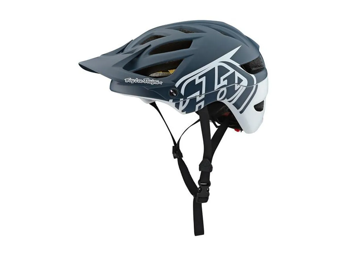 Troy Lee Designs A1 MIPS MTB Helmet - Classic - Gray-White - 2019