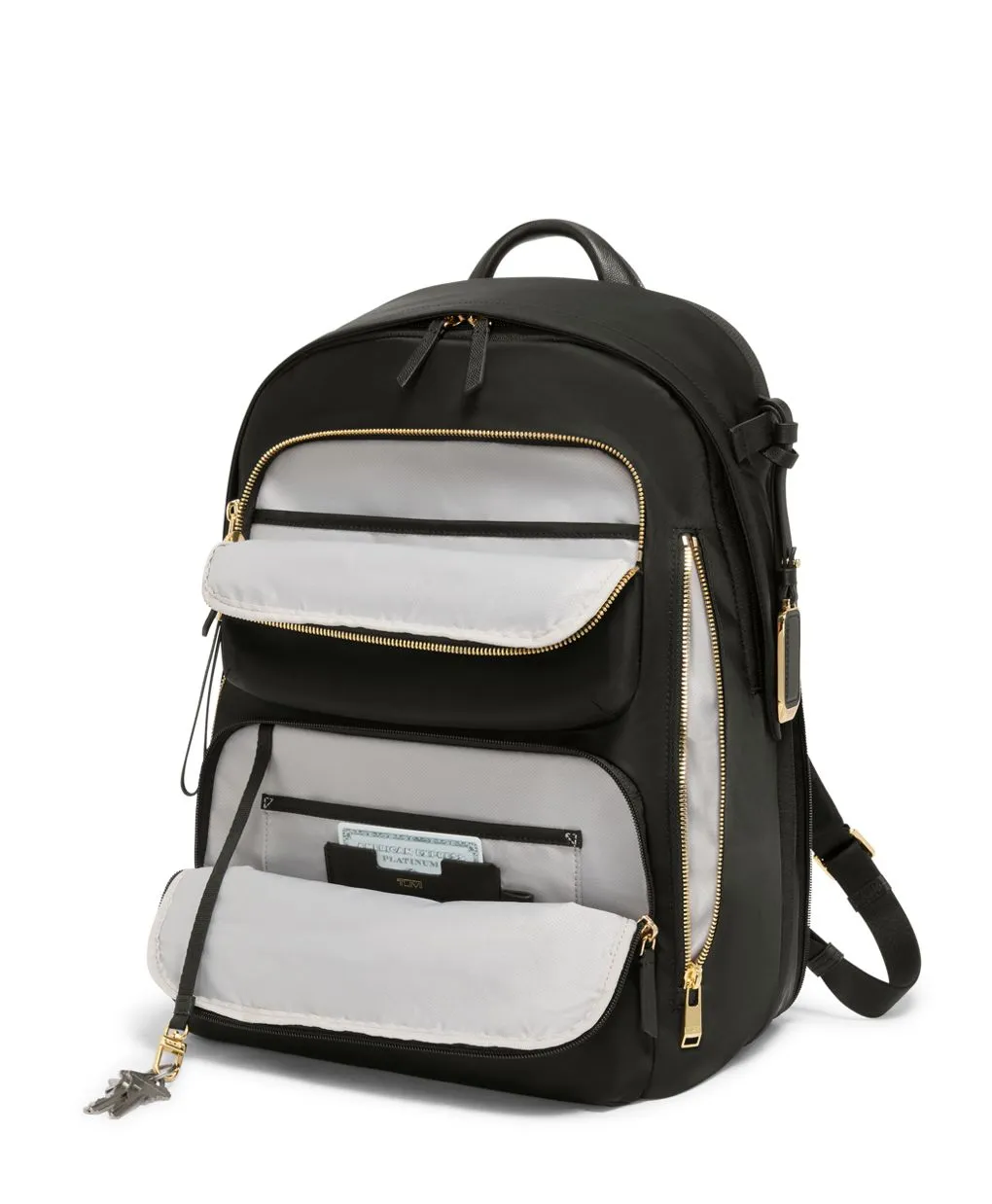 Tumi Voyageur Montana Backpack 150135 Black/Gold