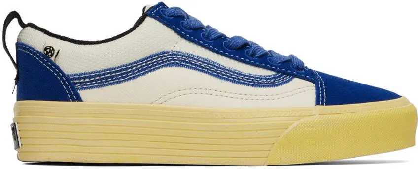 Vans Blue Old Skool Split Sneakers