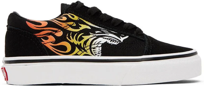 Vans Kids Black Old Skool Sneakers