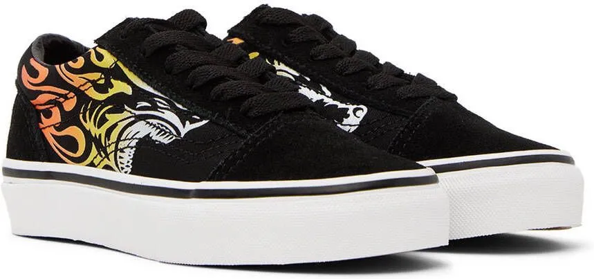 Vans Kids Black Old Skool Sneakers