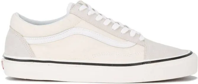 Vans Old Skool suede panelled sneakers Neutrals