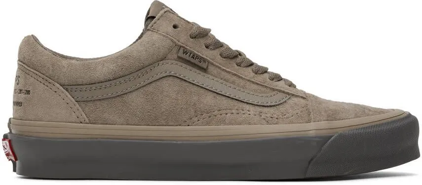 Vans Taupe WTAPS Edition OG Old Skool LX Sneakers