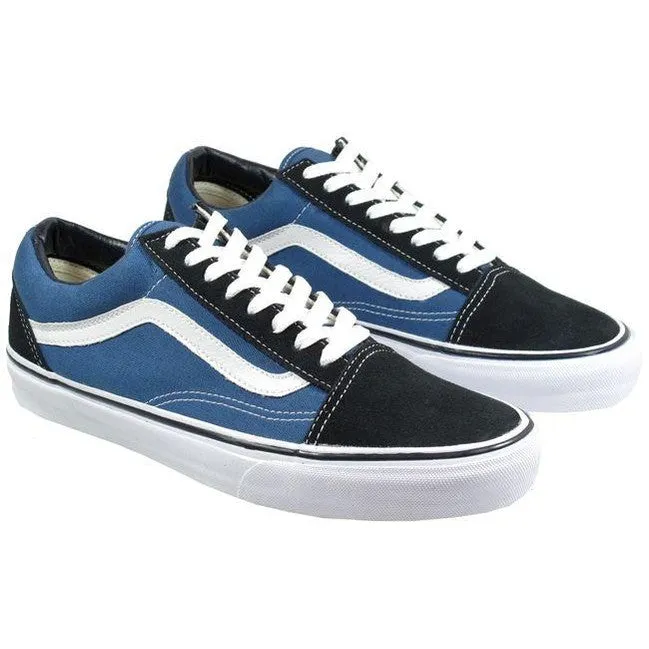 Vans Trainers Mens Old Skool Navy Canvas