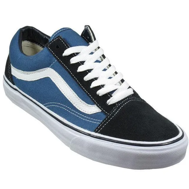 Vans Trainers Mens Old Skool Navy Canvas