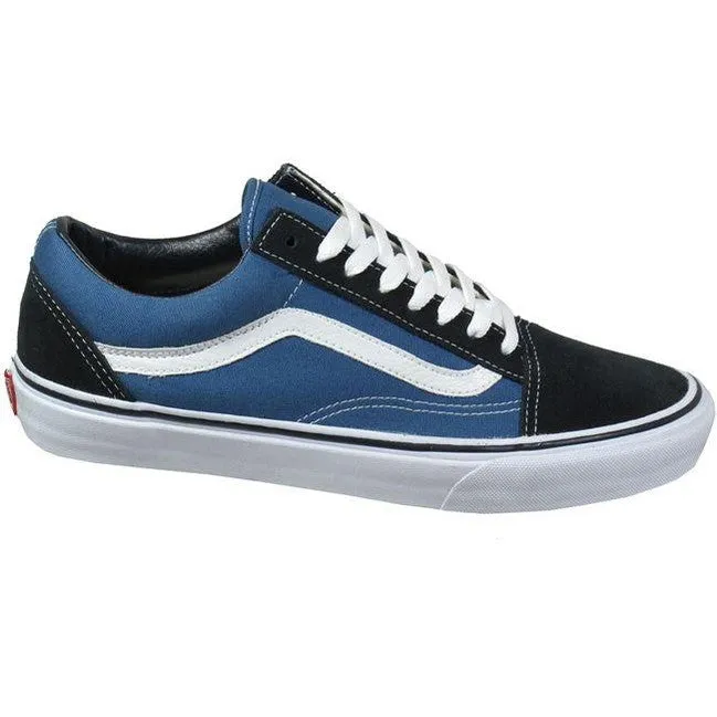 Vans Trainers Mens Old Skool Navy Canvas