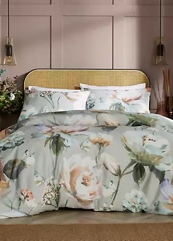 Vantona Home Boutique Naomi Floral 200 Thread Count Cotton Duvet Cover Set | Kaleidoscope