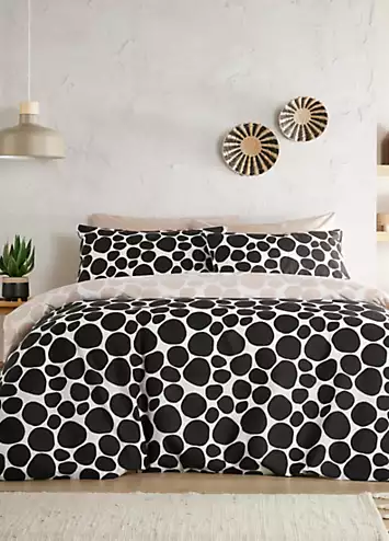 Vantona Home Essentials Mono Dots Duvet Cover Set | Kaleidoscope