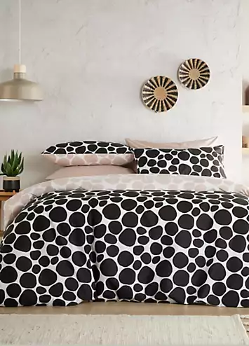 Vantona Home Essentials Mono Dots Duvet Cover Set | Kaleidoscope