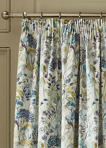 Voyage Maison Country Hedgerow Pair of Lined Pencil Pleat Curtains | Kaleidoscope