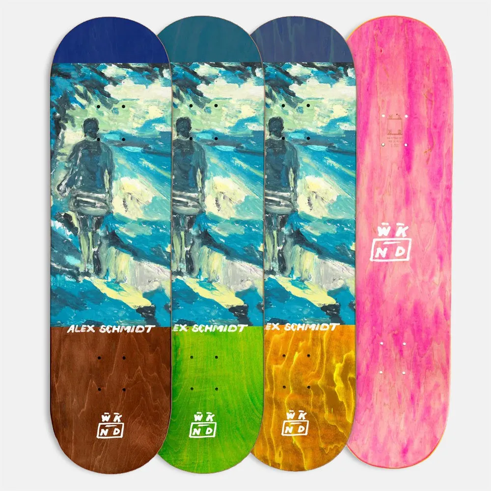 WKND Skateboards - 8.25 Alex Schmidt Metropolitan Skateboard Deck