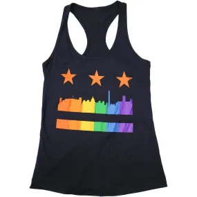 Women's D.C. Flag Pride Tank