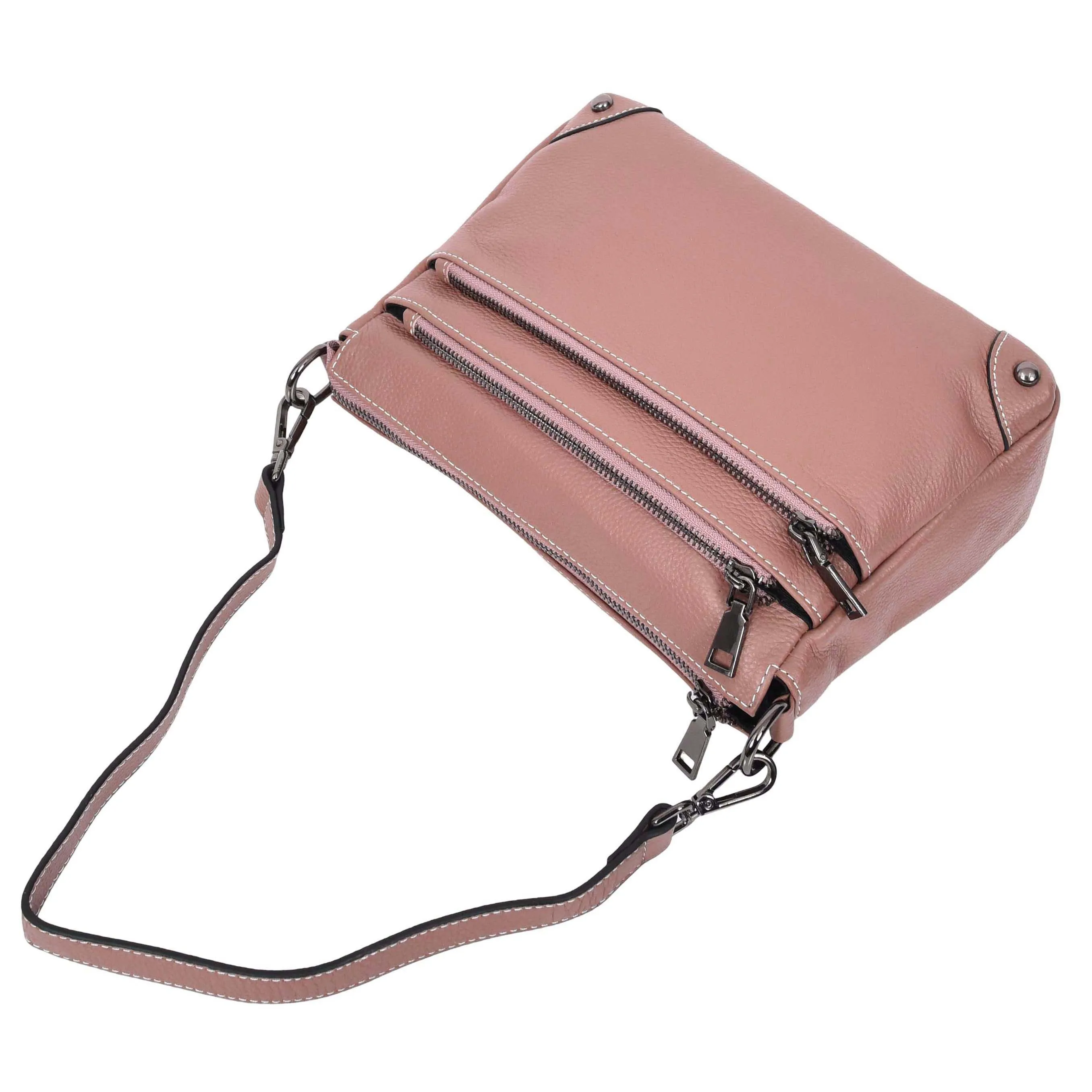 Womens Leather 2-in-1 Cross Body Shoulder Bag Olivia Rose