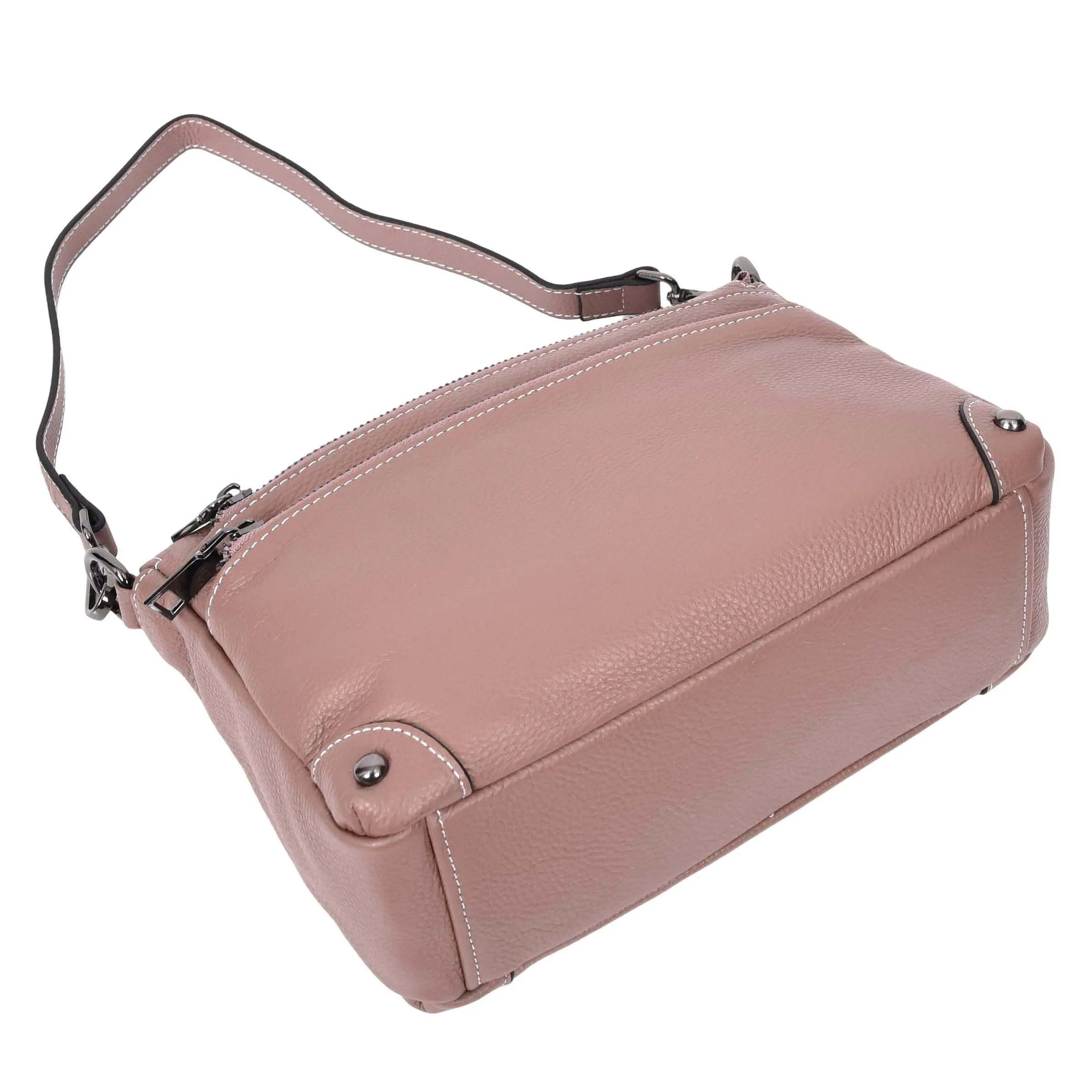 Womens Leather 2-in-1 Cross Body Shoulder Bag Olivia Rose